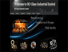 Tablet Screenshot of bo-glass.com